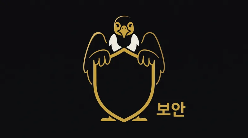 콘도르벳 보안과 안전 안내 화면